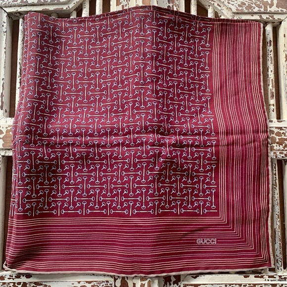 Gucci Vintage Scarf - Picture 1 of 6